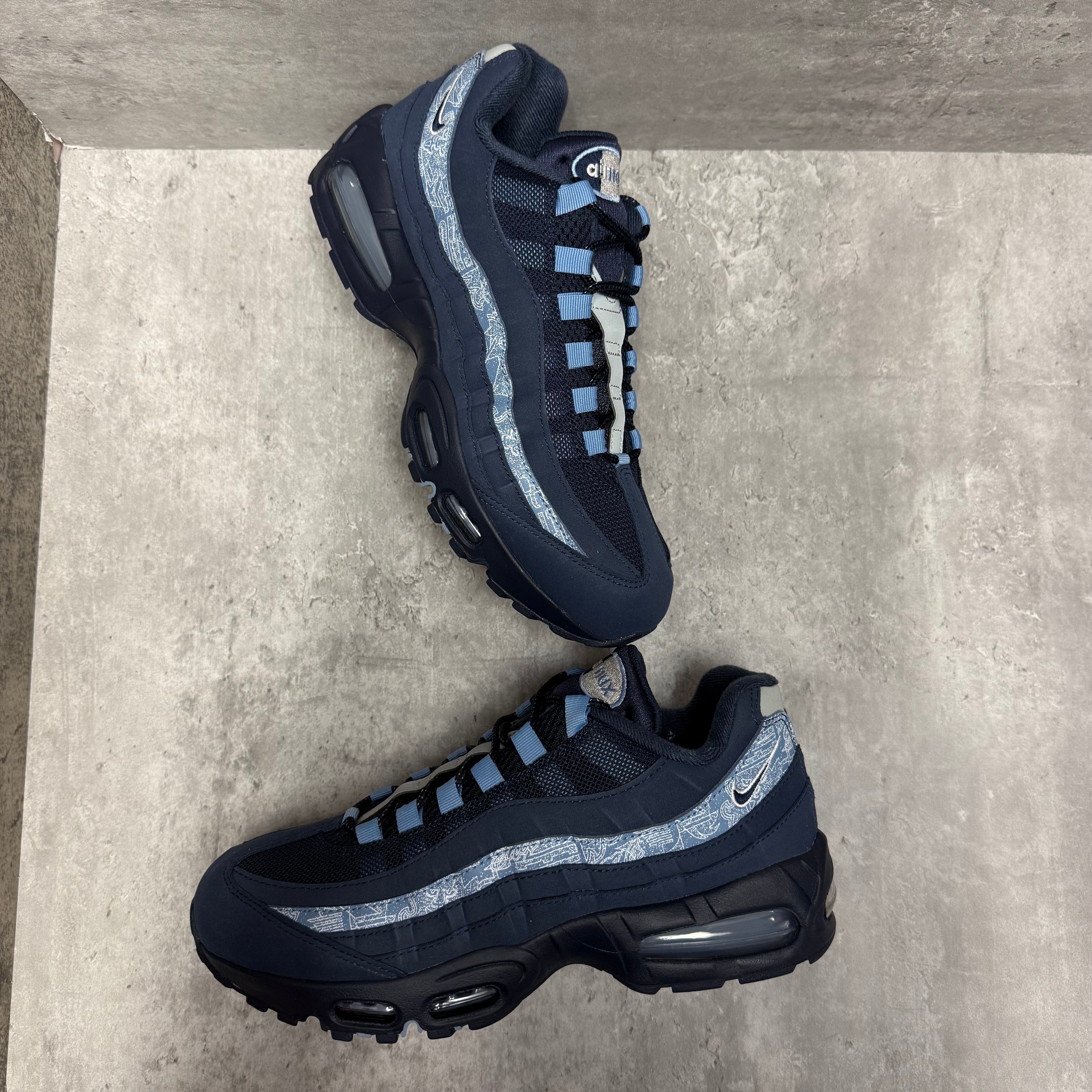 Nike Airmax 95 Work Blue - Cheshire Creps 