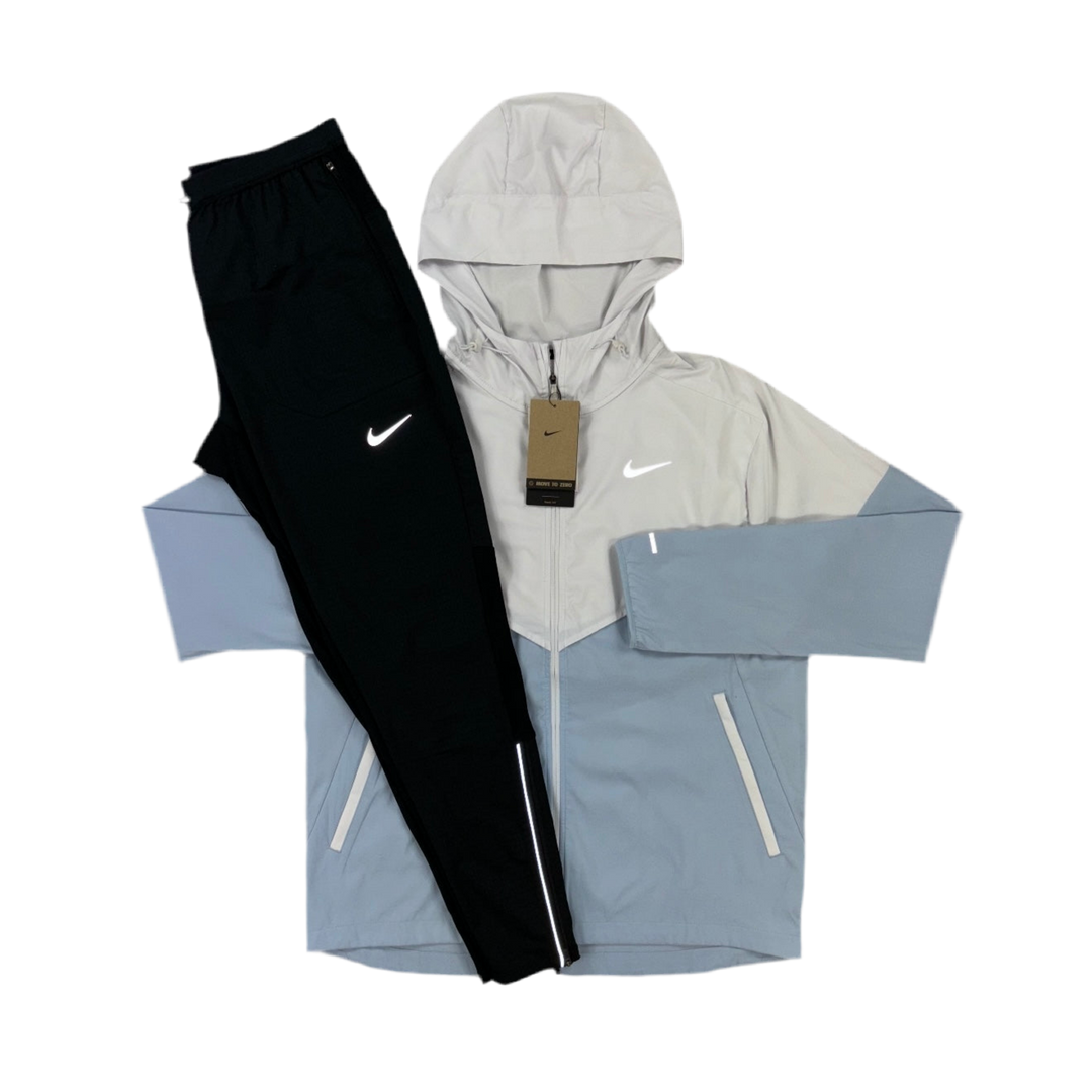 Nike Armour Blue Jacket / Black Phenom Pants Set