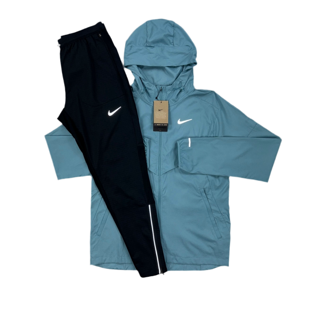 Nike Denim Turquoise Jacket / Black Phenom Pants Set - Cheshire Creps 