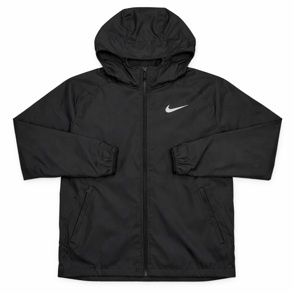 nike essential hooded running jacket