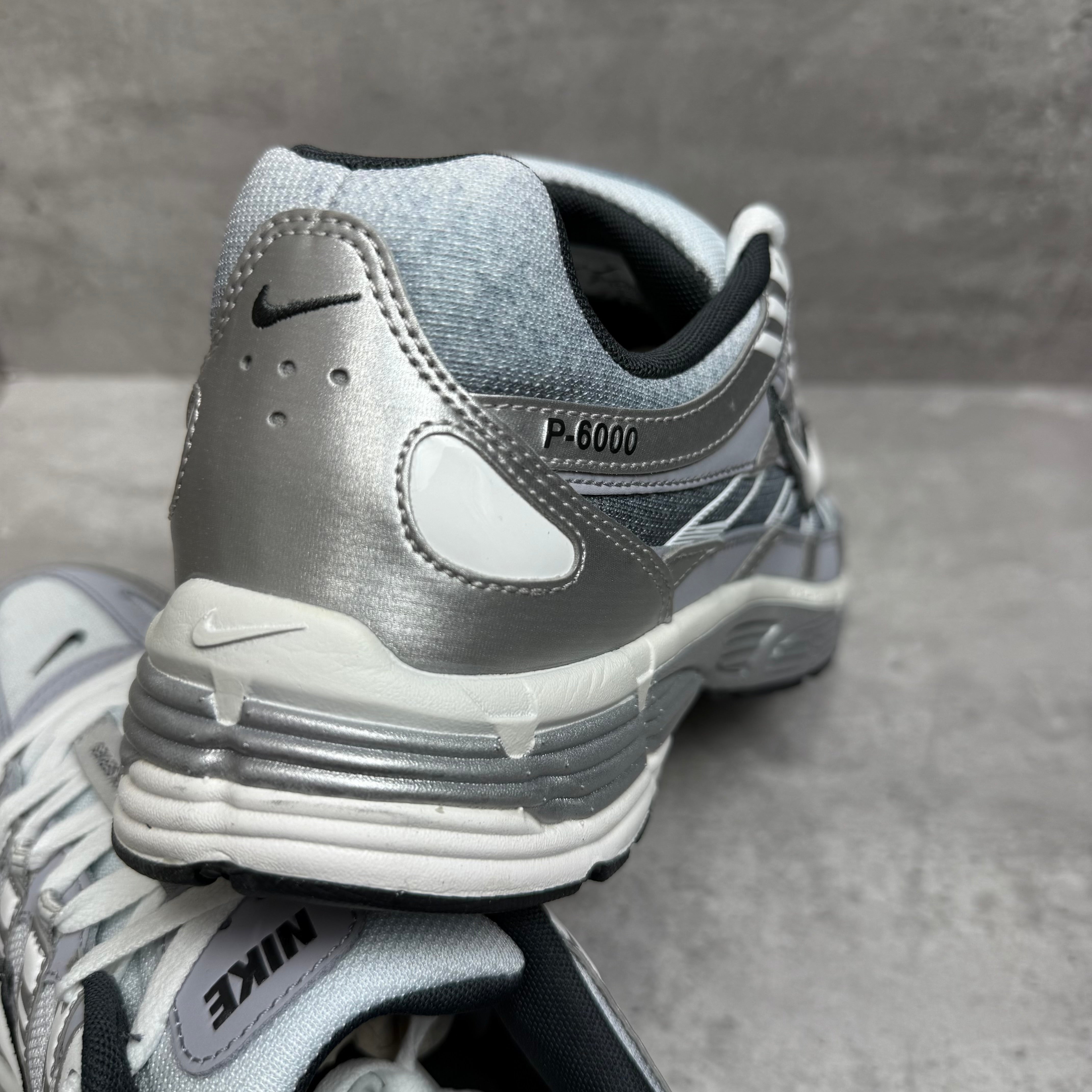 Nike P-6000 Metallic Summit White - Cheshire Creps 