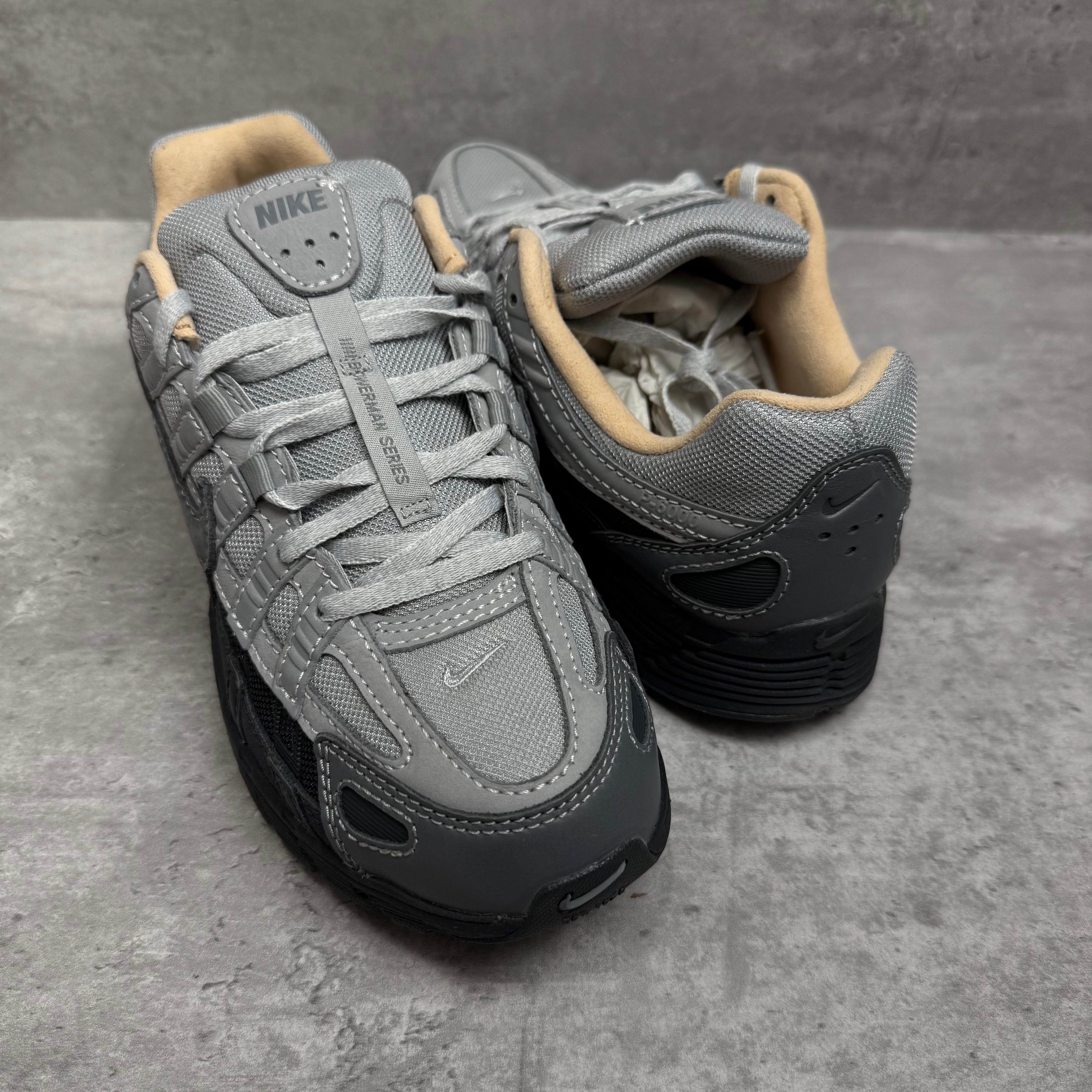 Nike P-6000 Smoke Grey Tan - Cheshire Creps 