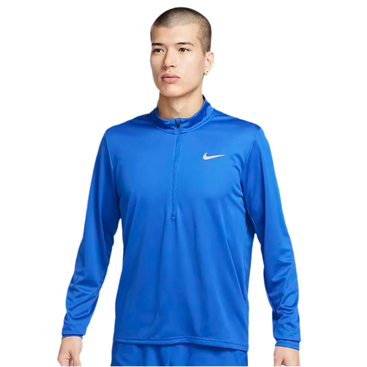 blue nike quarter zip