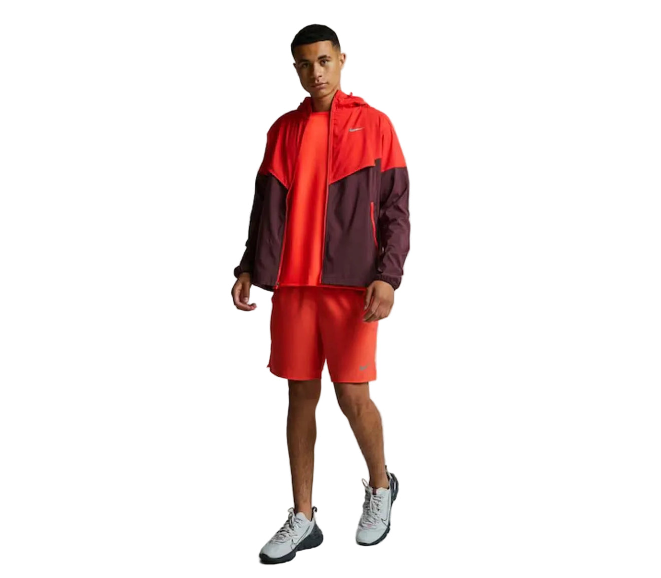 Nike Run Repel UV Windrunner Light Crimson - Cheshire Creps 