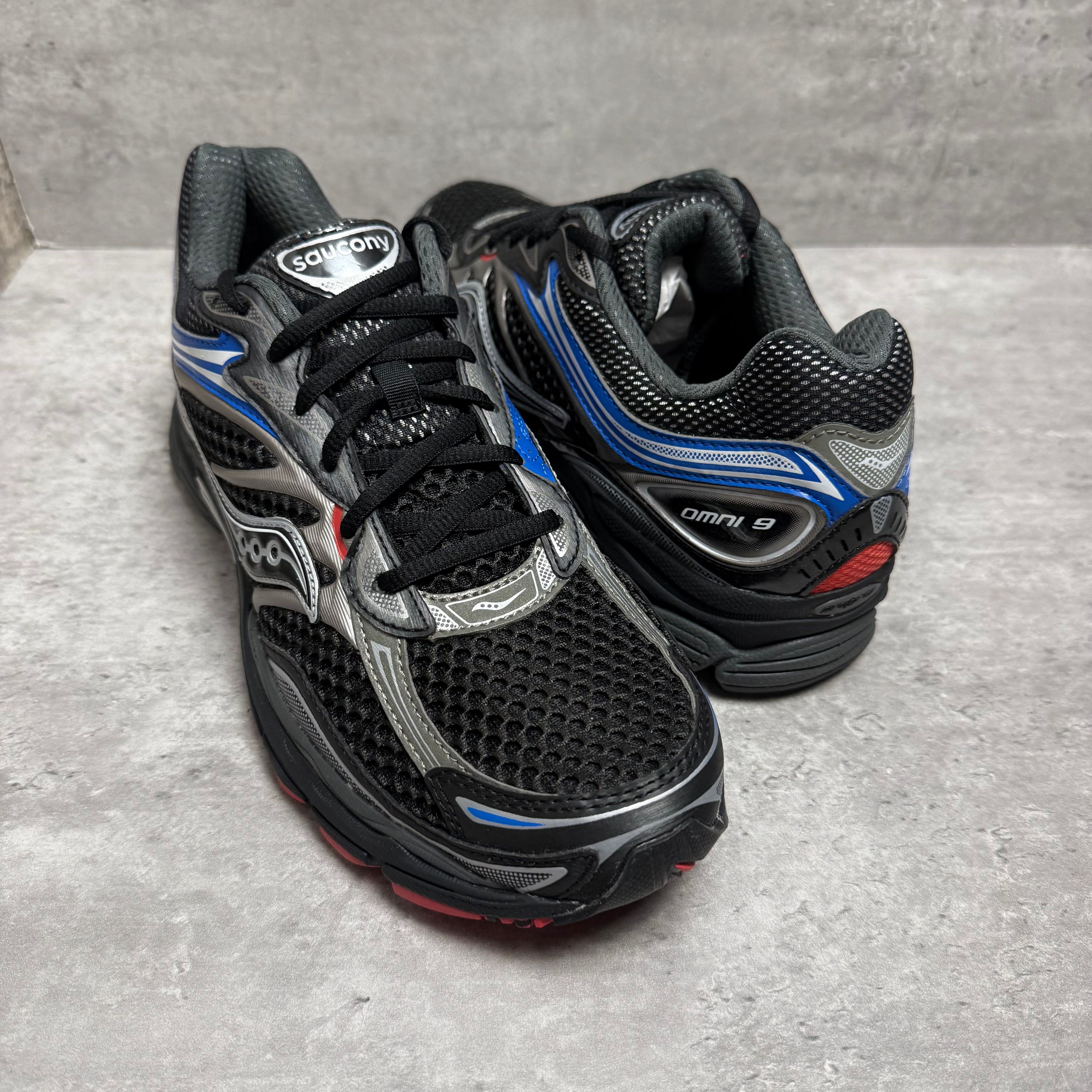 Saucony Pro Grid Omni 9 Black Multi - Cheshire Creps