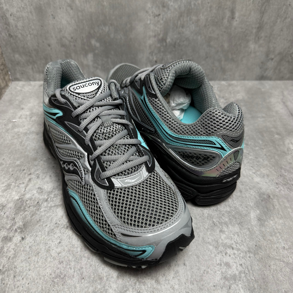 Saucony Pro Grid Omni 9 'Fossil Splash' - Cheshire Creps