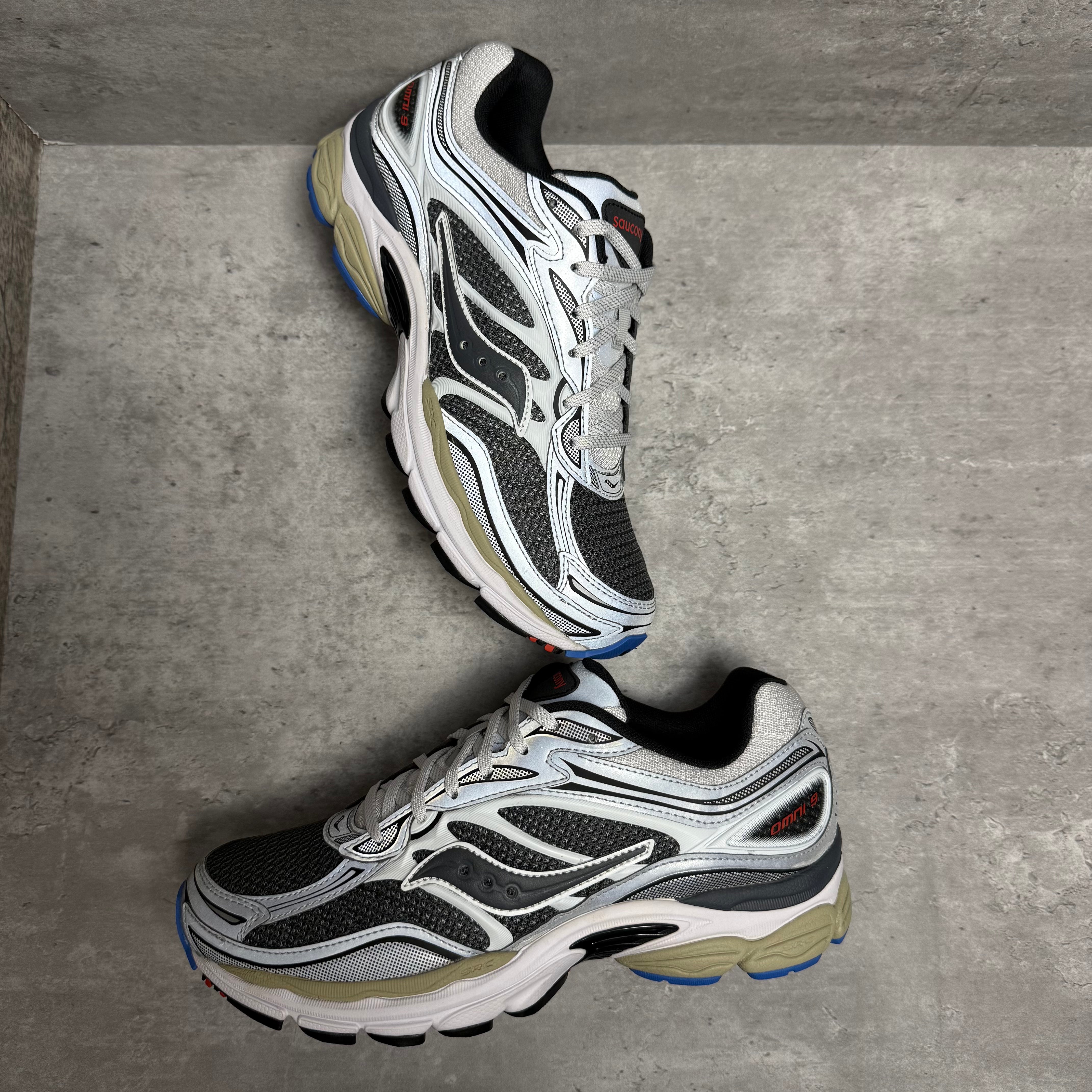 Saucony Pro Grid Omni 9 Grey Silver