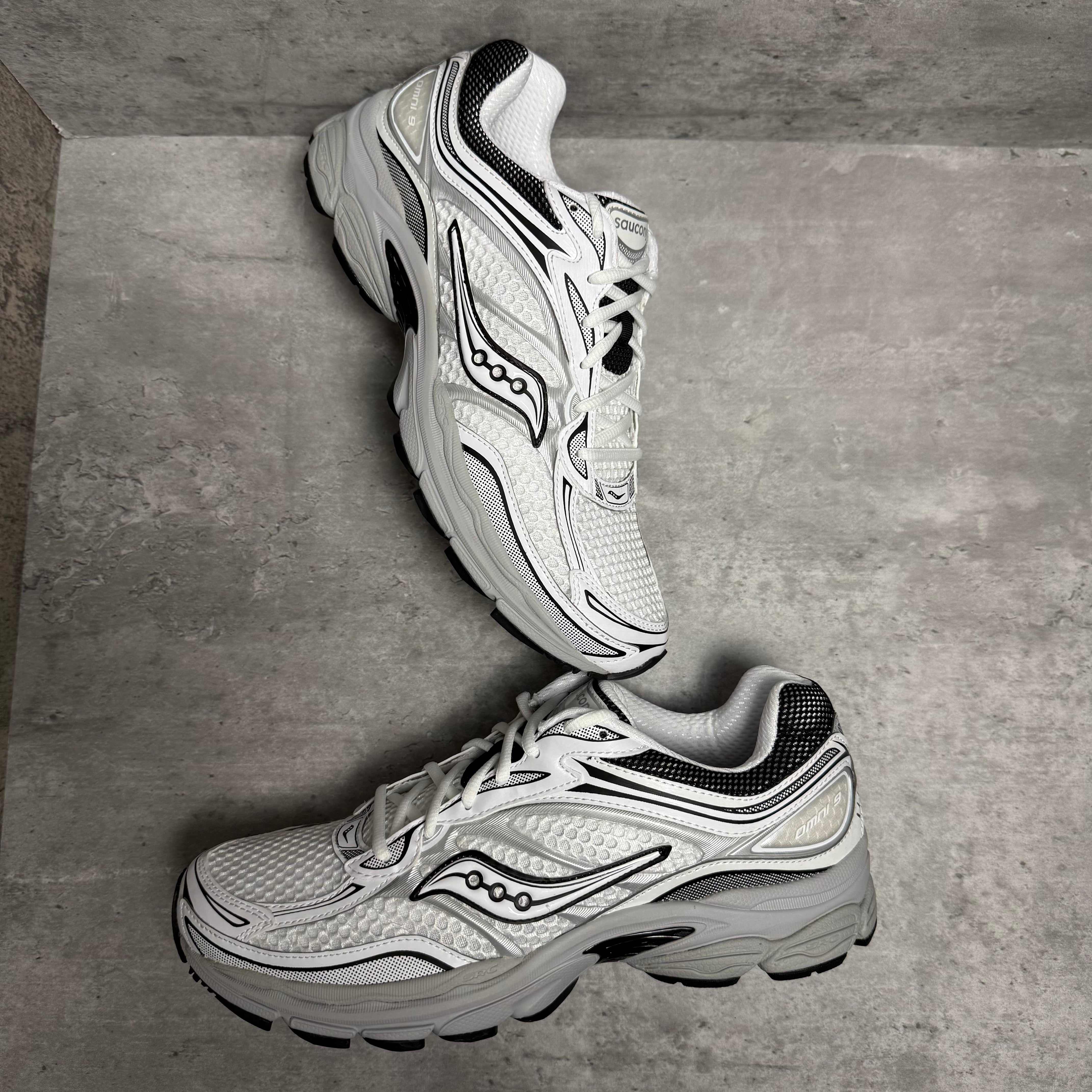 Saucony Pro Grid Omni 9 White Cadet - Cheshire Creps