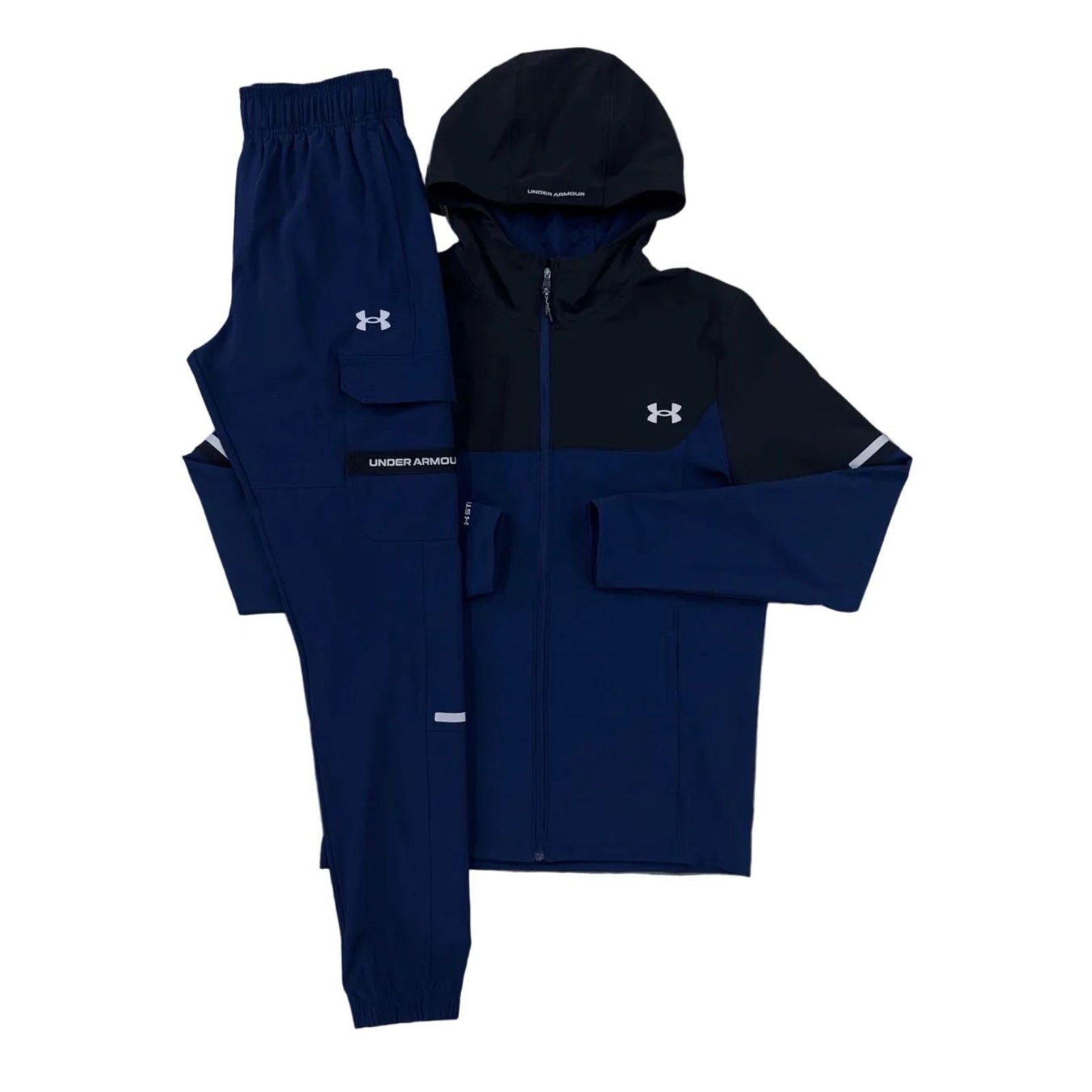 Under Armour Tech Utility Tracksuit Navy - Cheshire Creps 