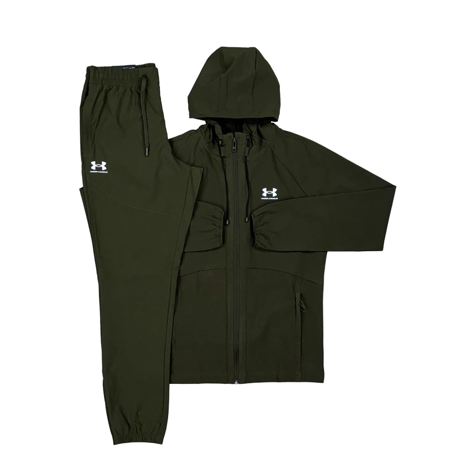 Under Armour Woven Tracksuit Khaki - Cheshire Creps 